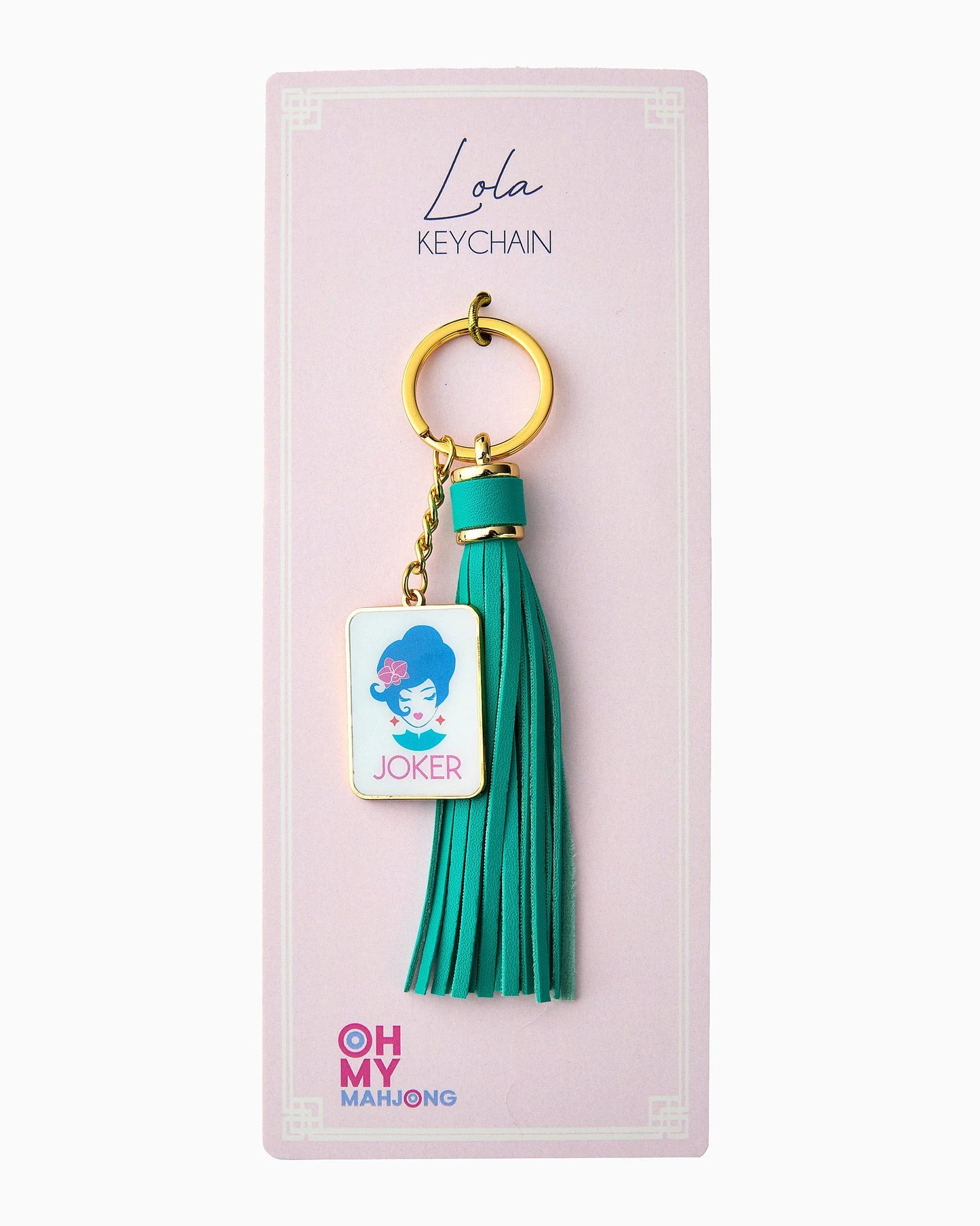 LOLA :Tasseled Keychain