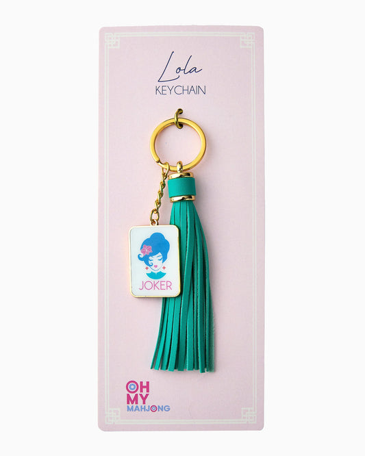 LOLA :Tasseled Keychain