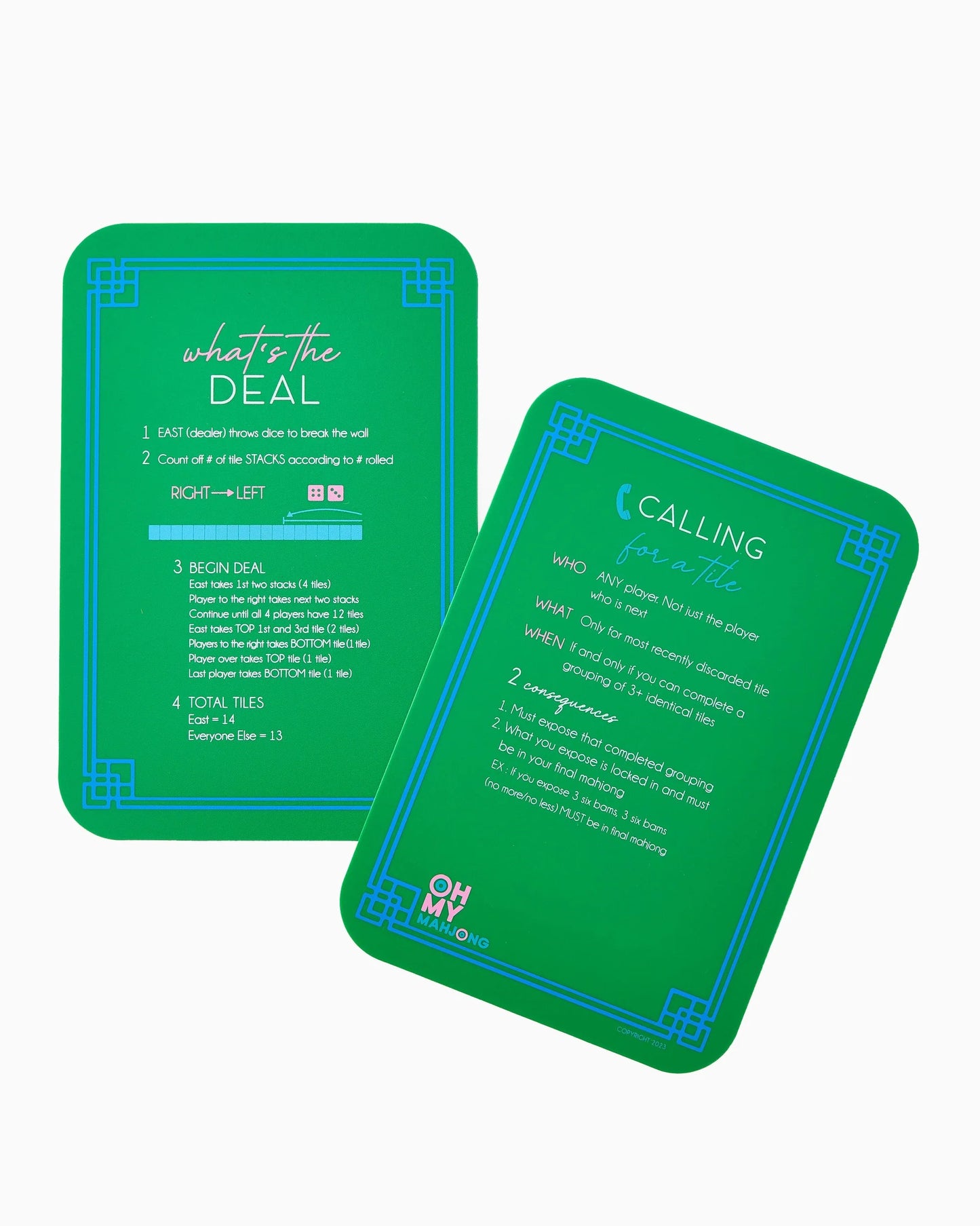 GREEN : Mahjong Tile Shufflers