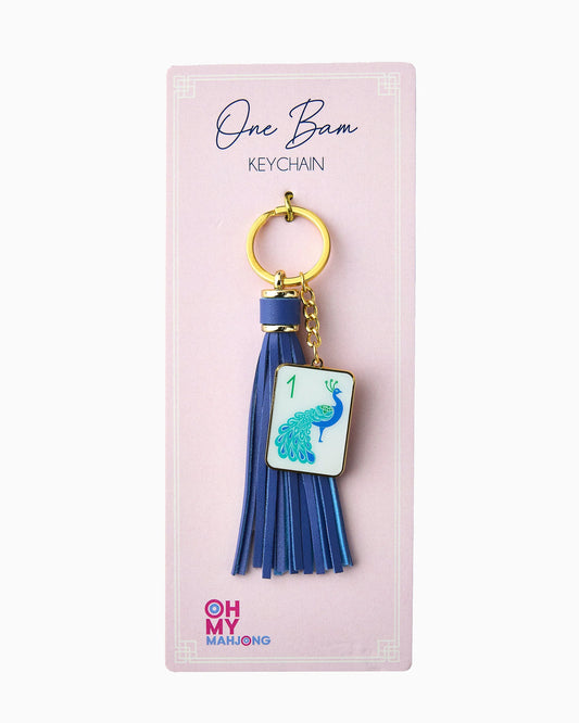 ONE BAM :Tasseled Keychain