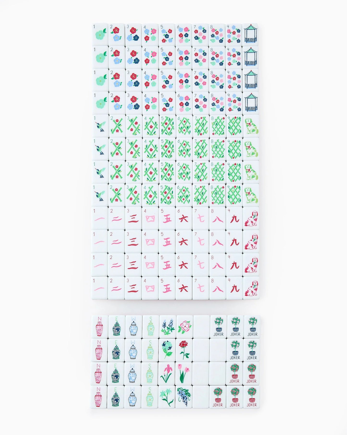 NANTUCKET: Mahjong Tile Set