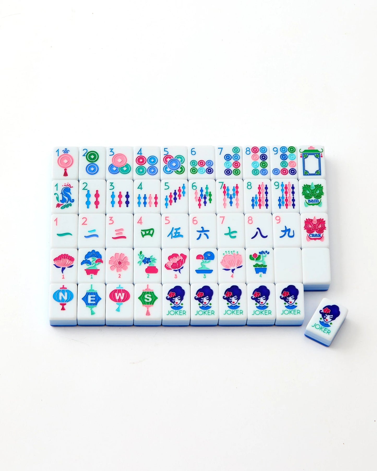 Oh My Mahjong lola tile set face design collection