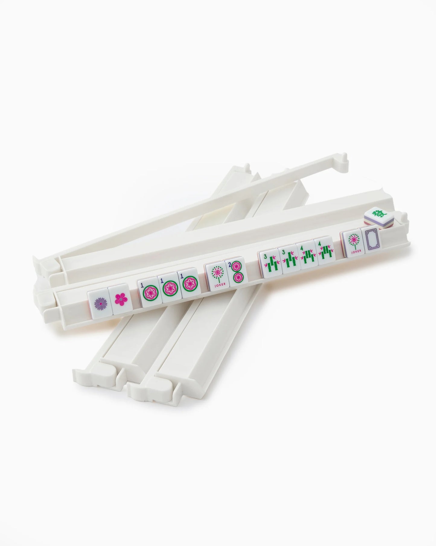 WHITE : Rack & Pusher Set 4