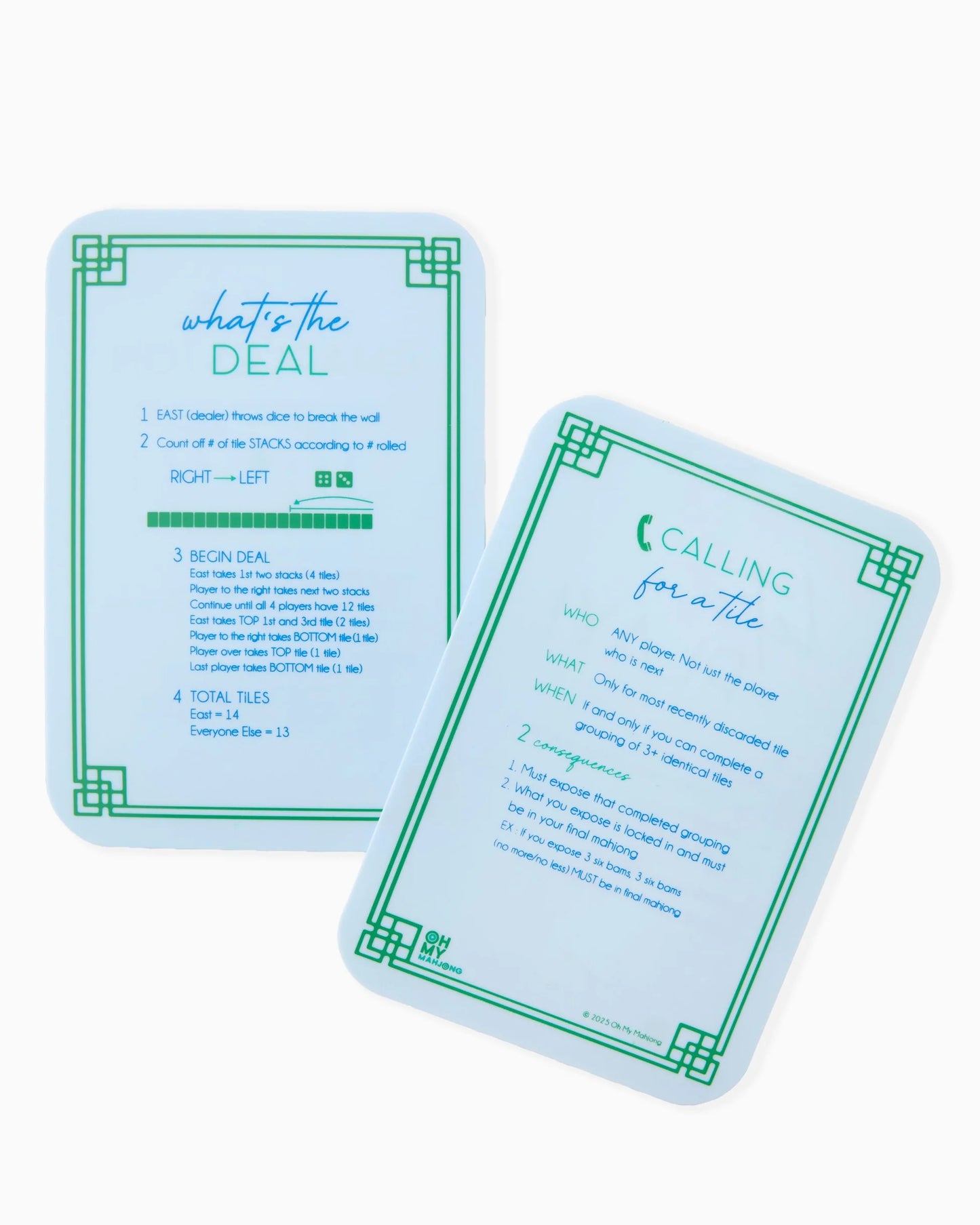 LIGHT BLUE : Mahjong Tile Shufflers