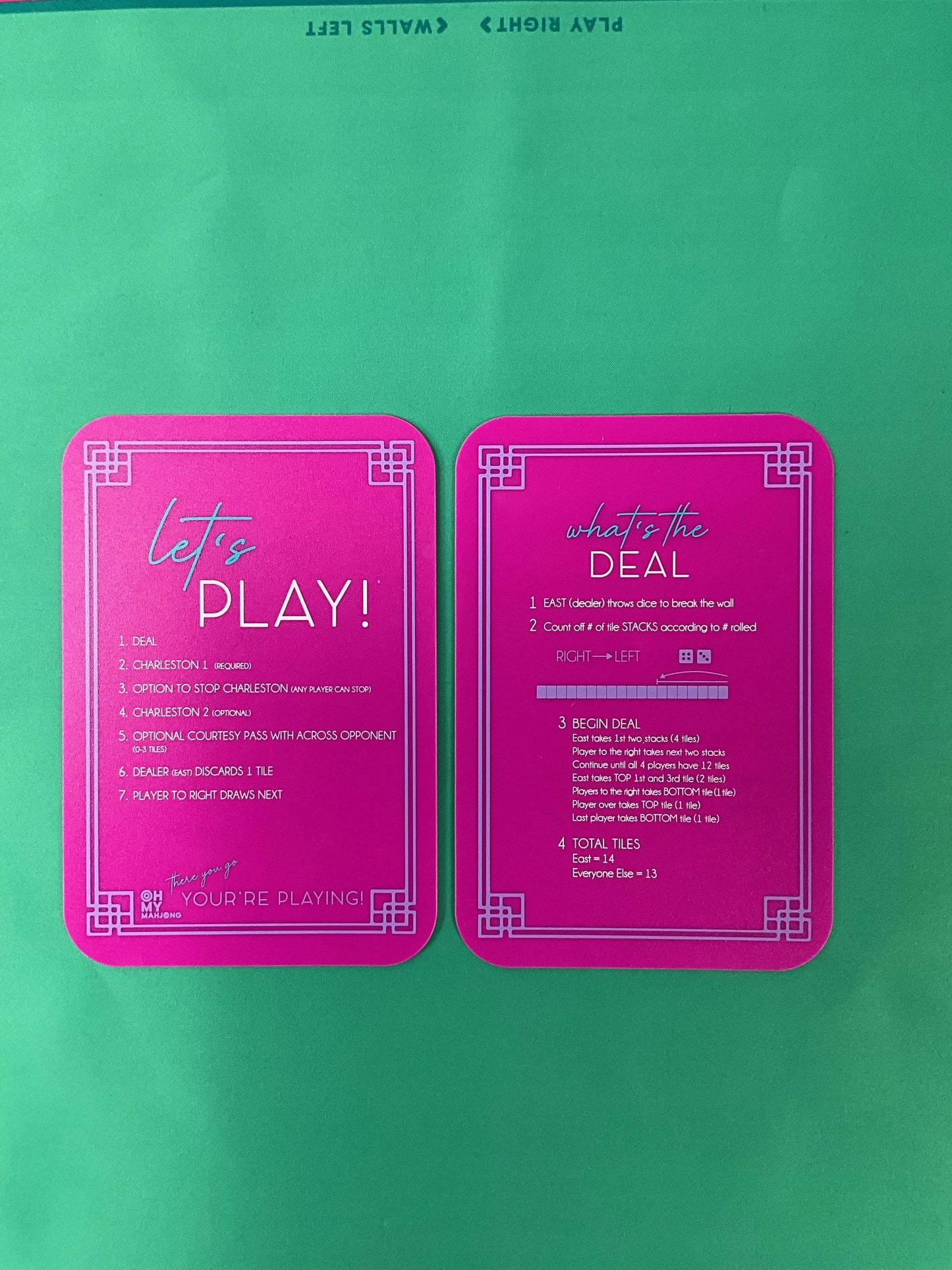 PINK : Mahjong Tile Shufflers