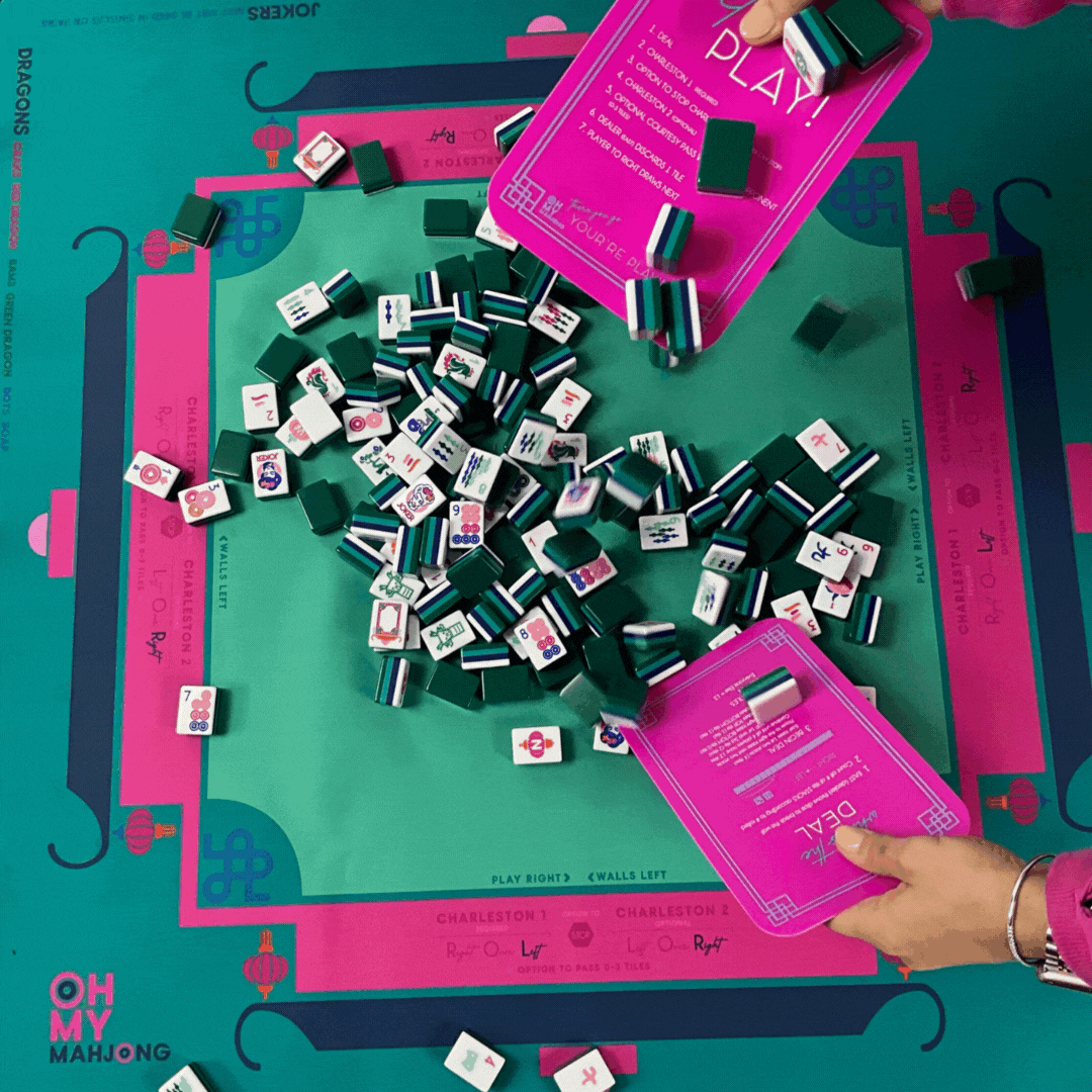 PINK : Mahjong Tile Shufflers
