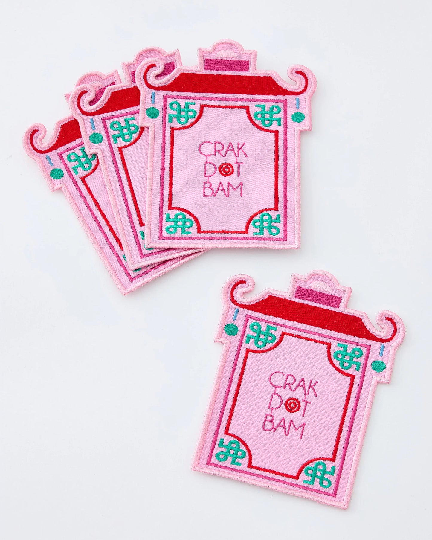 PAGODA : Embroidered Cocktail Napkins