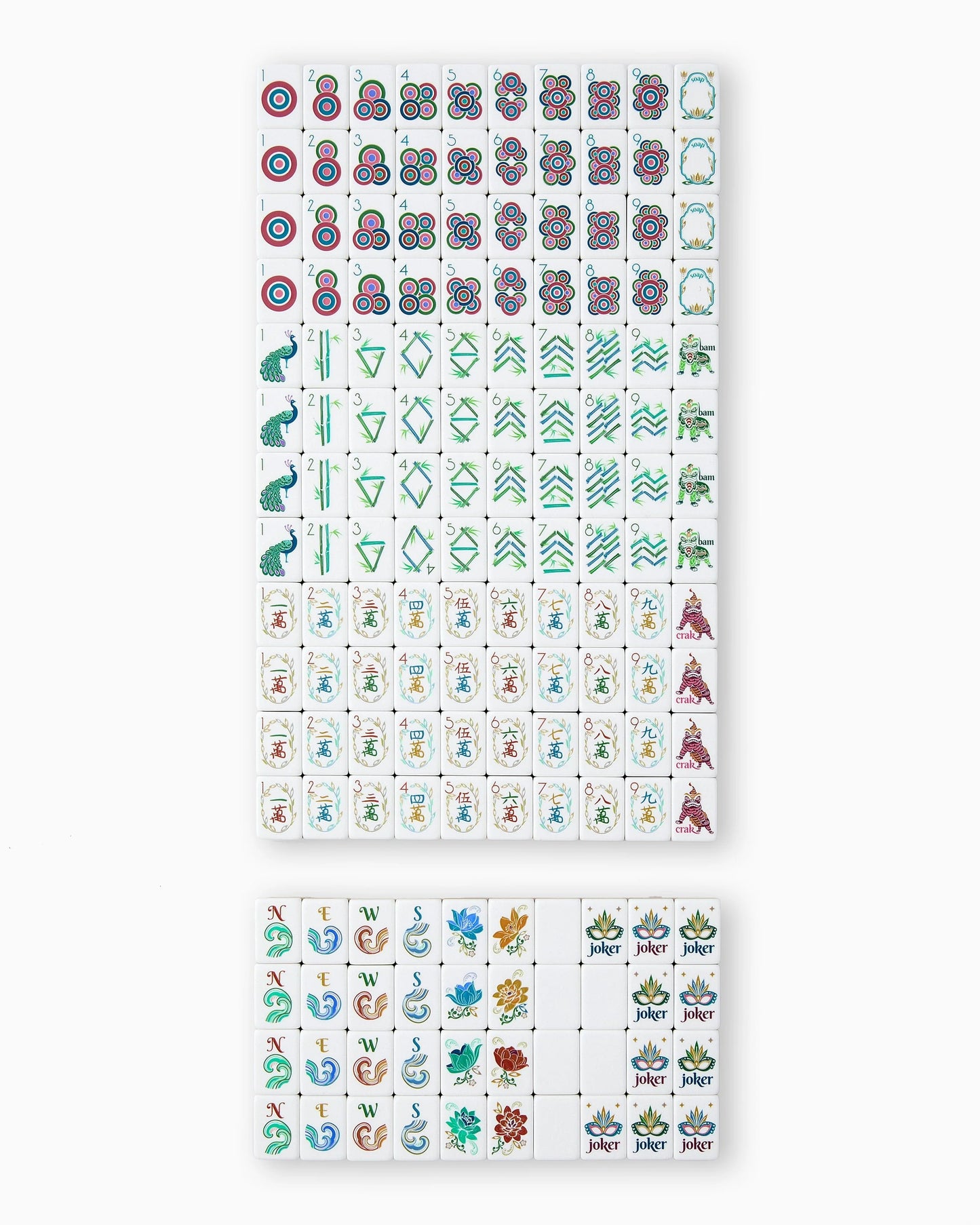 SIERRA: Mahjong Tile Set