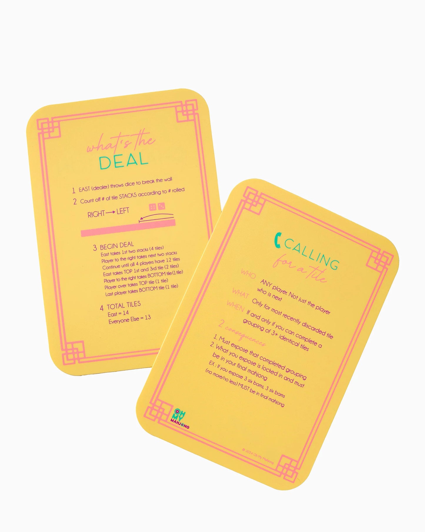 YELLOW : Mahjong Tile Shufflers