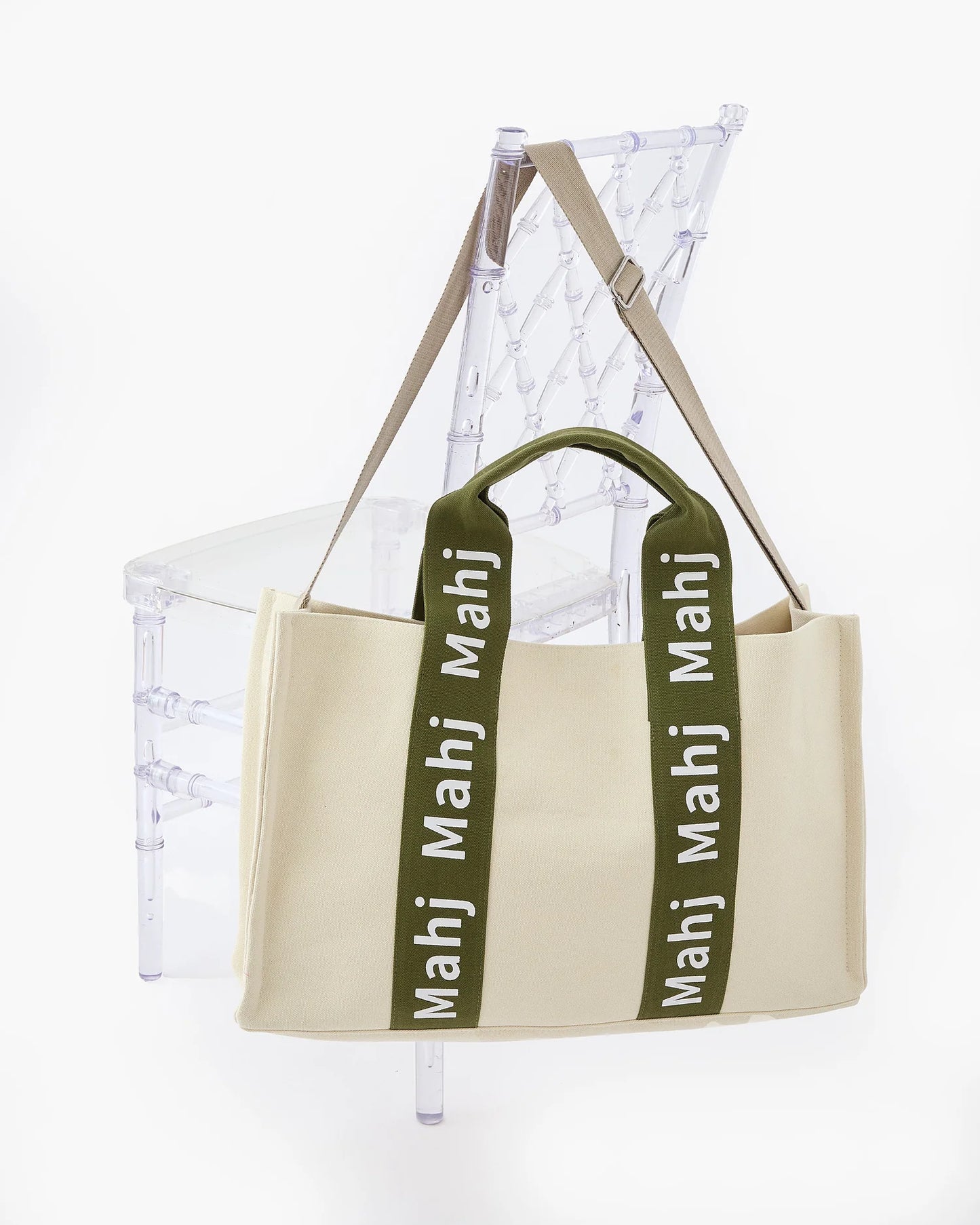 MAHJ IT ALL TOTE - OLIVE