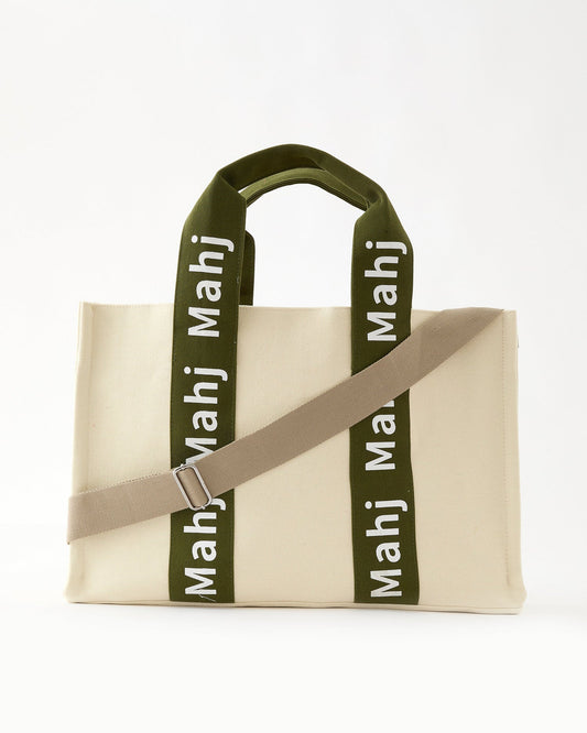 MAHJ IT ALL TOTE - OLIVE