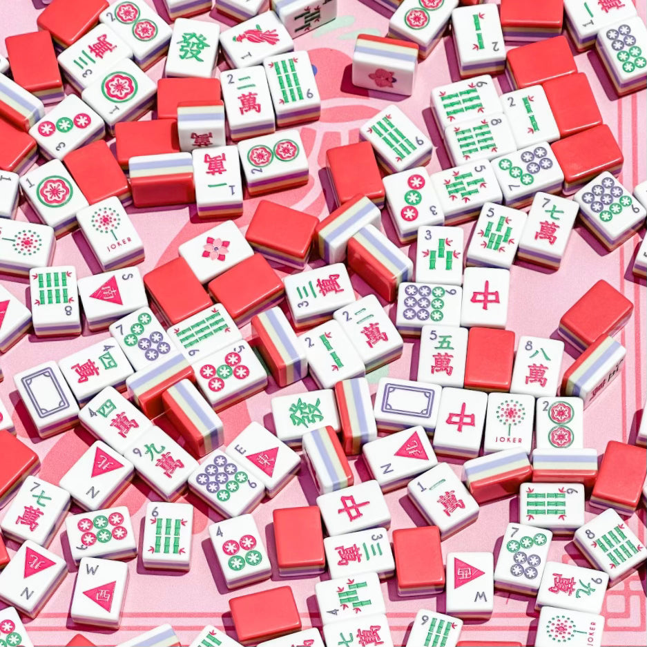 SPRING :  Mahjong Tile Set