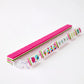 Oh My Mahjong Dandy tile set  on acrylic rack and pusher set