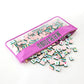 Oh My Mahjong La Fete tile set in lilac mahjong tile bag