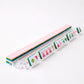 Oh My Mahjong La Fete tile set on acrylic rack and pusher set