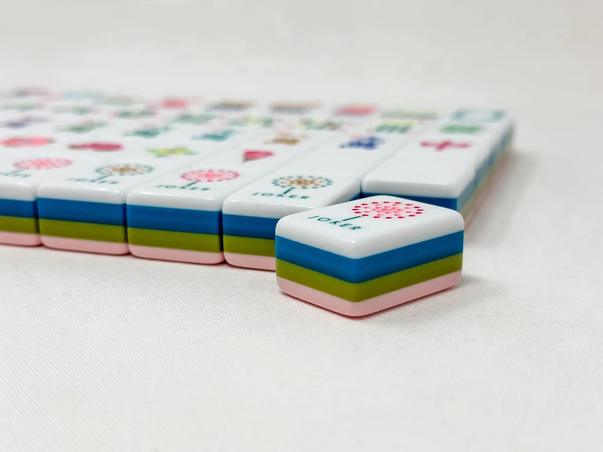 Oh My Mahjong La Fete tile set  side layers