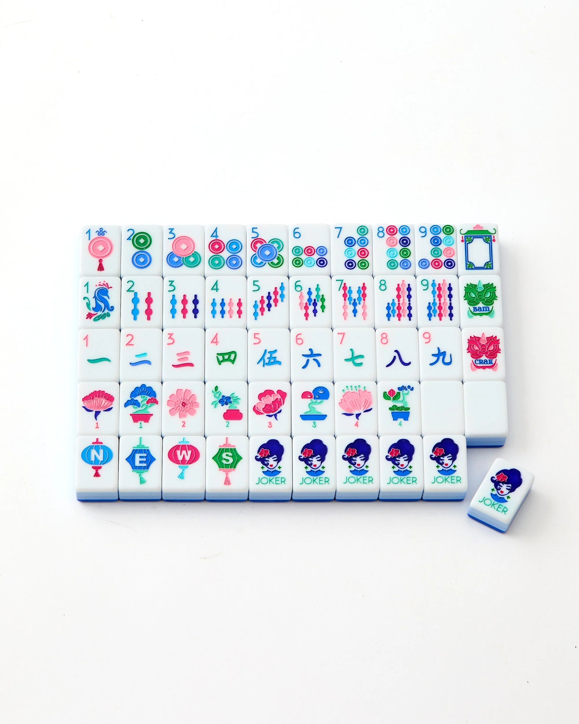 Oh My Mahjong lola  tile set face design collection