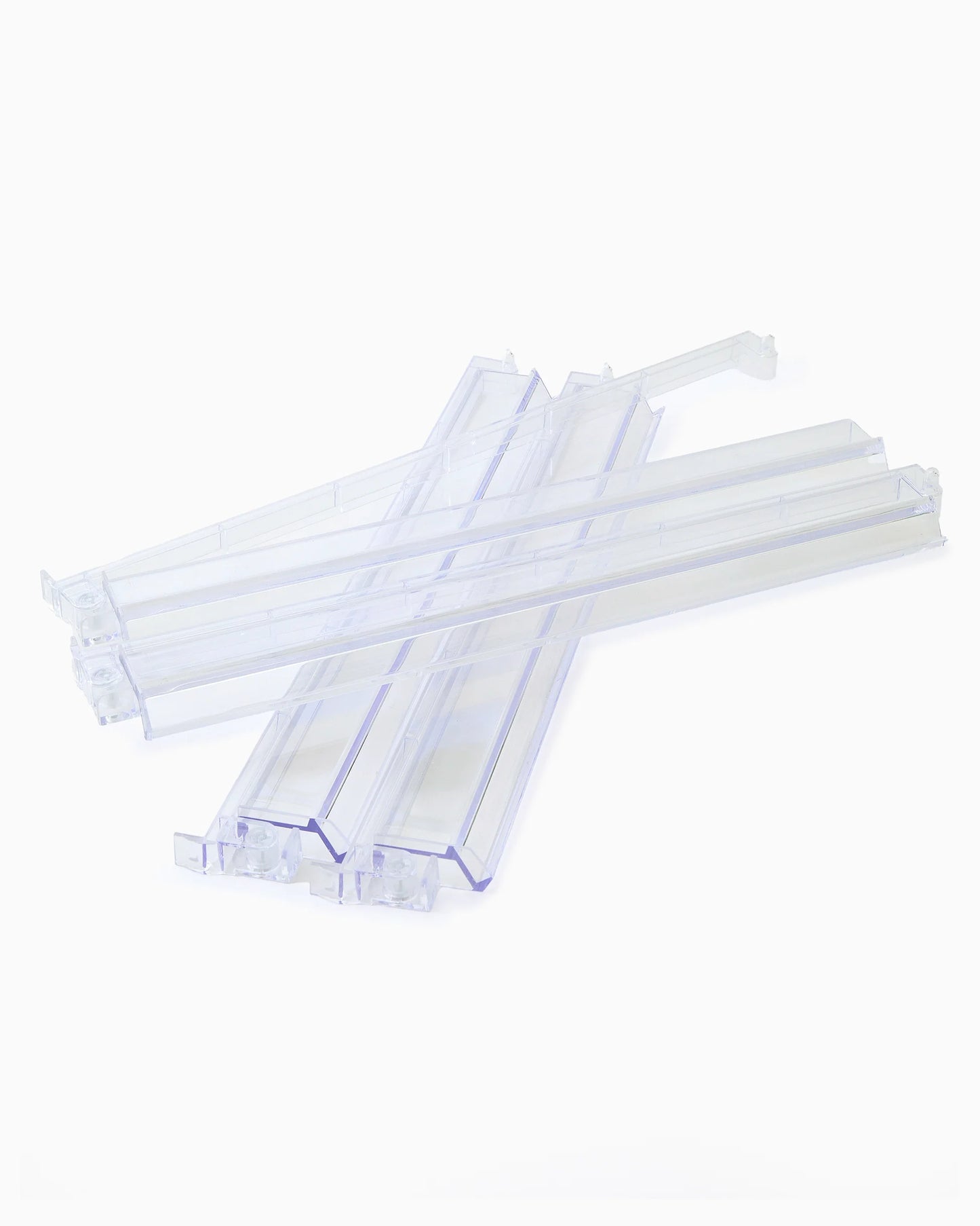 CLEAR RACK & PUSHER SET OF 4
