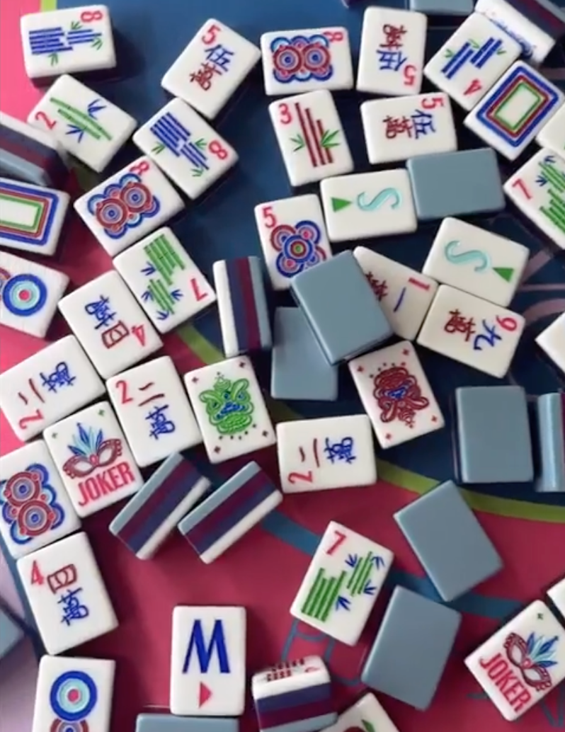 Mahjong Spring Tiles  Modern American Mahjong Tiles – Oh My Mahjong