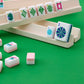 Aloha travel mahjong tile set close up by Oh My Mahjong