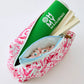 Aloha travel mahjong tile set in travel bag by Oh My Mahjong