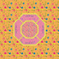 BAGUA BLOSSOM : Mahjong Tablecloth