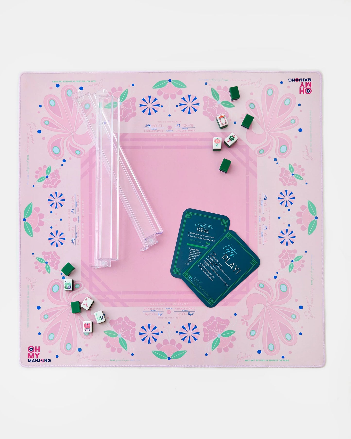 BIRDIE PINK : Mahjong Mat