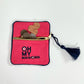 oh my mahjong dice pouch with tassel