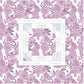 LAVENDER LUX MAHJONG TABLECLOTH