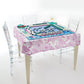 LAVENDER LUX MAHJONG TABLECLOTH