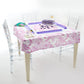 LAVENDER LUX MAHJONG TABLECLOTH