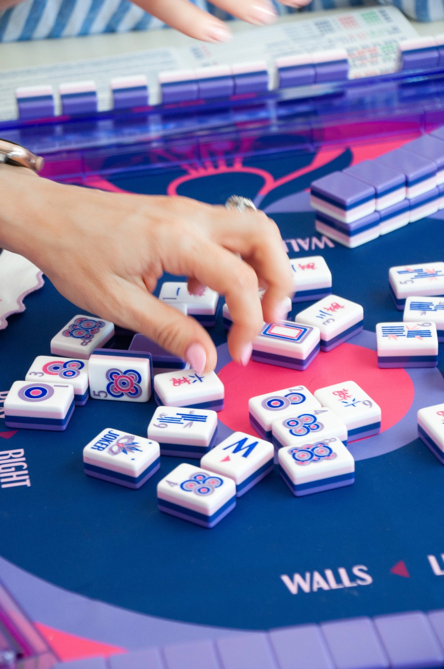 LILAC SOIRÉE : Mahjong Tile Set