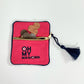 oh my mahjong dice pouch with tassle