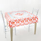 POP OF POPPY MAHJONG TABLECLOTH