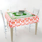 POP OF POPPY MAHJONG TABLECLOTH