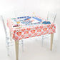 POP OF POPPY MAHJONG TABLECLOTH