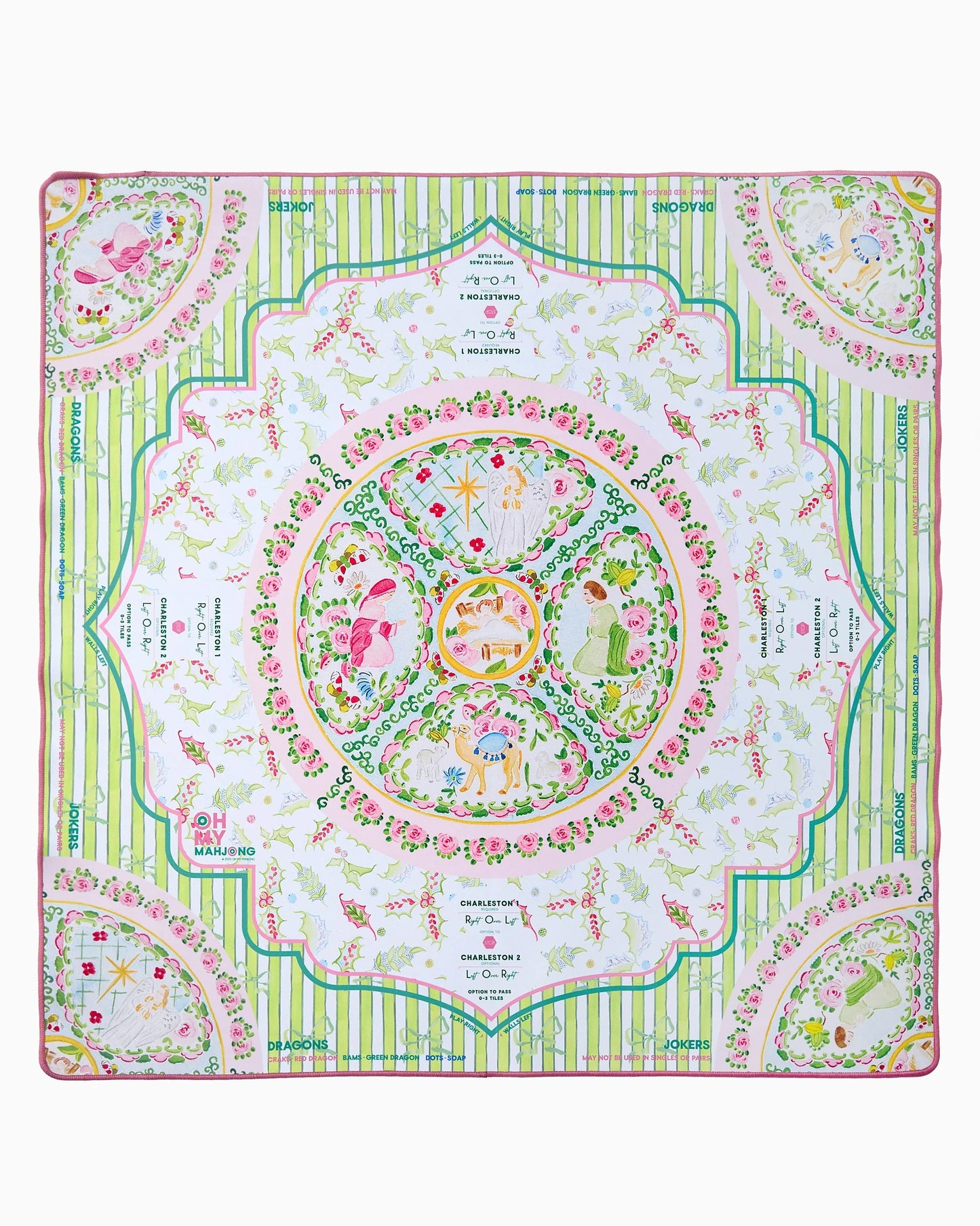 SILENT NIGHT: Mahjong Mat