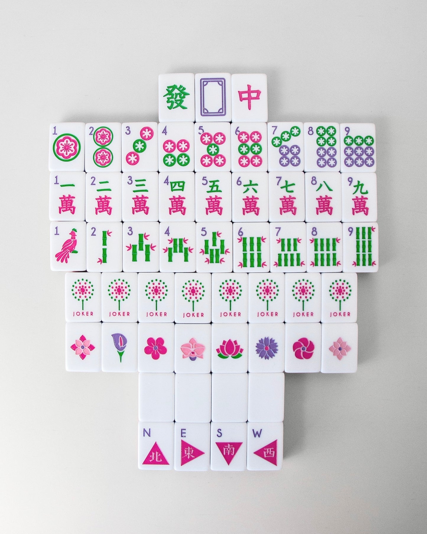 SPRING :  Mahjong Tile Set