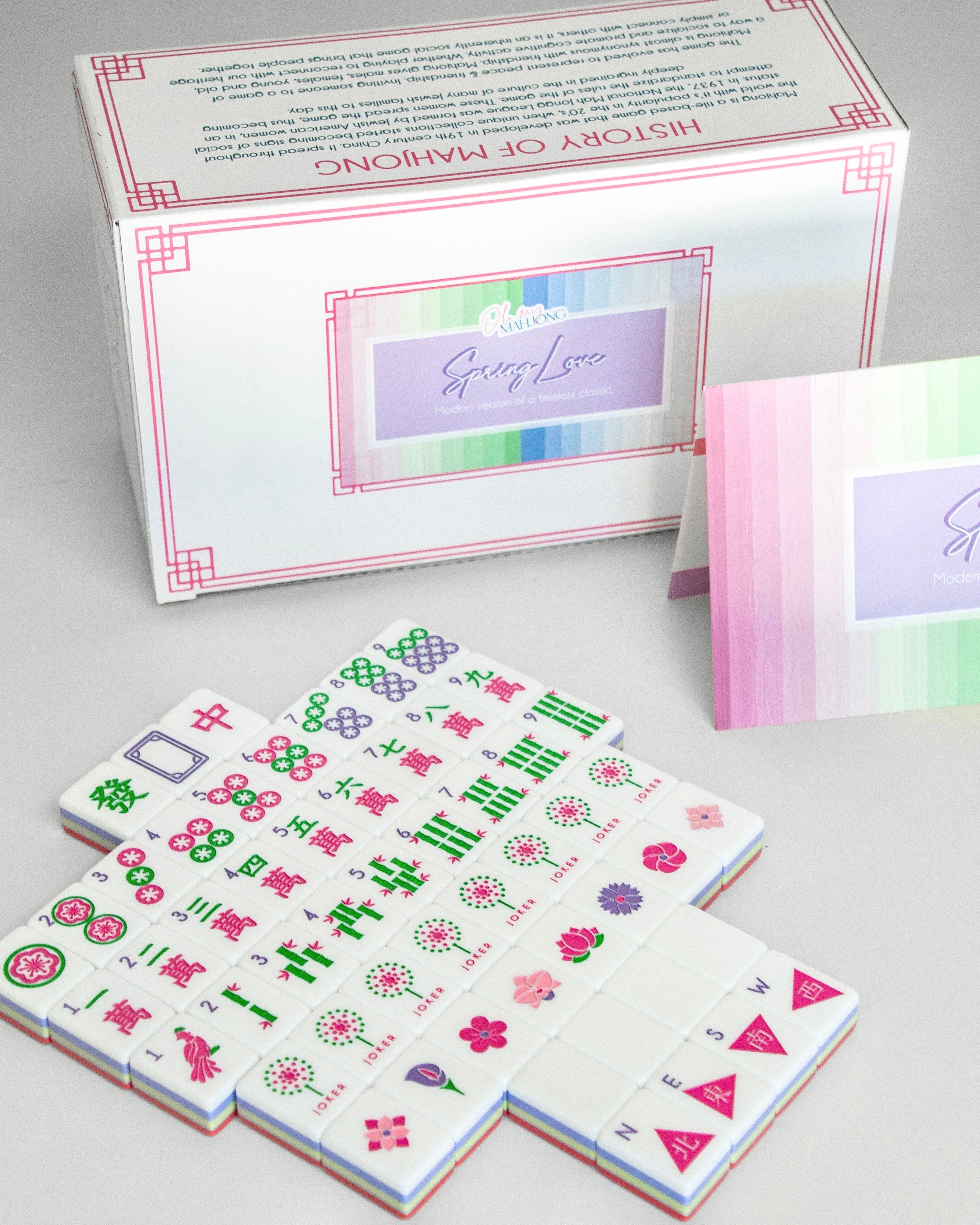 Spring Mahjong Set SHOP ANEWIN GOODS