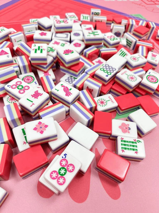 SPRING :  Mahjong Tile Set