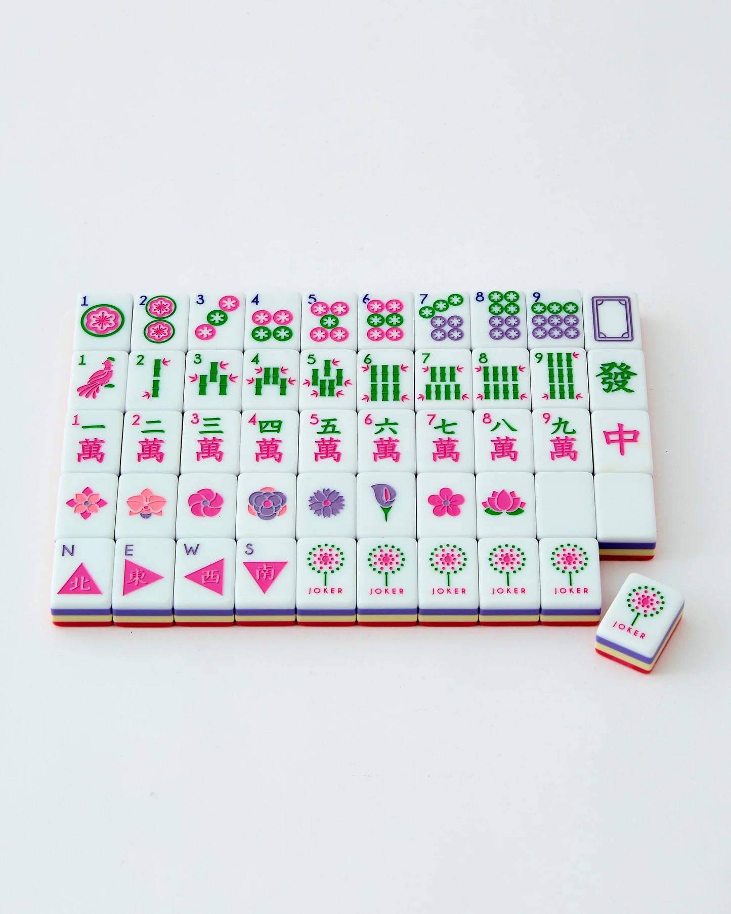 SPRING :  Mahjong Tile Set