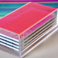 NEON PINK HEARTS : Mahjong Storage Box