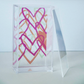 clear acrylic mahjong tile storage box by oh my mahjong w hearts standing